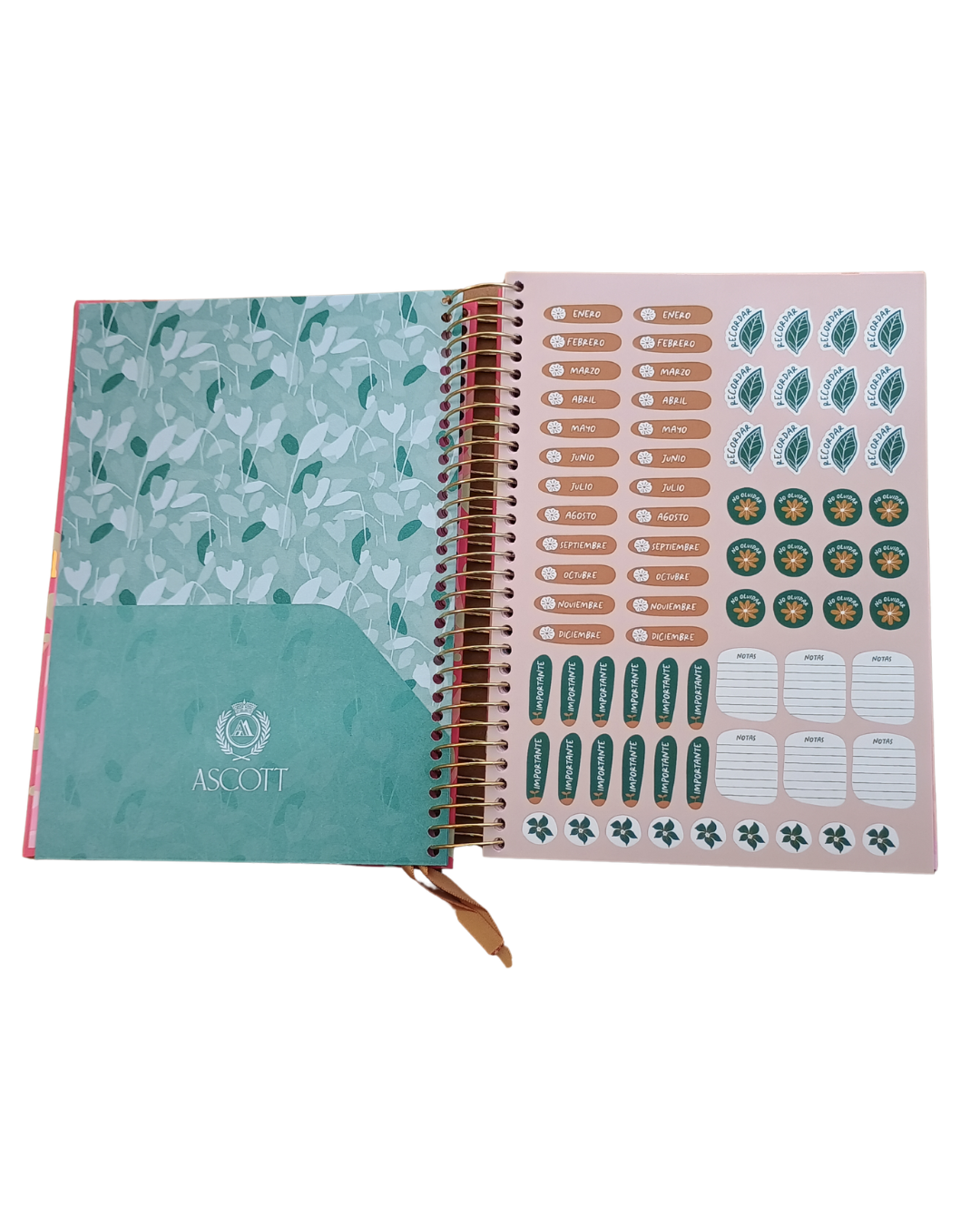 PLANNER ASCOTT GARDEN NO FECHADO - Imagen 7