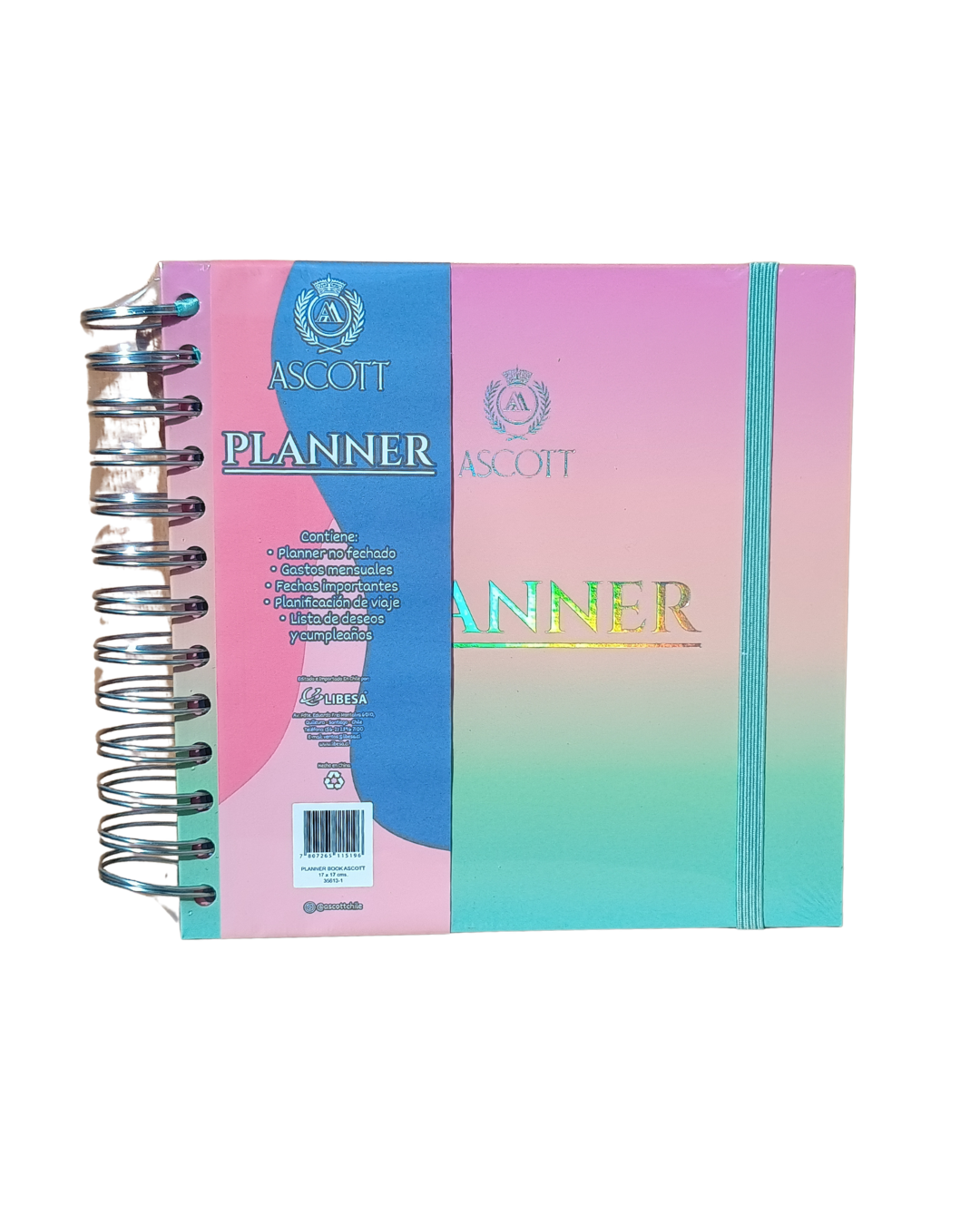 PLANNER ASCOTT BOOK 17X17 CM - Imagen 4