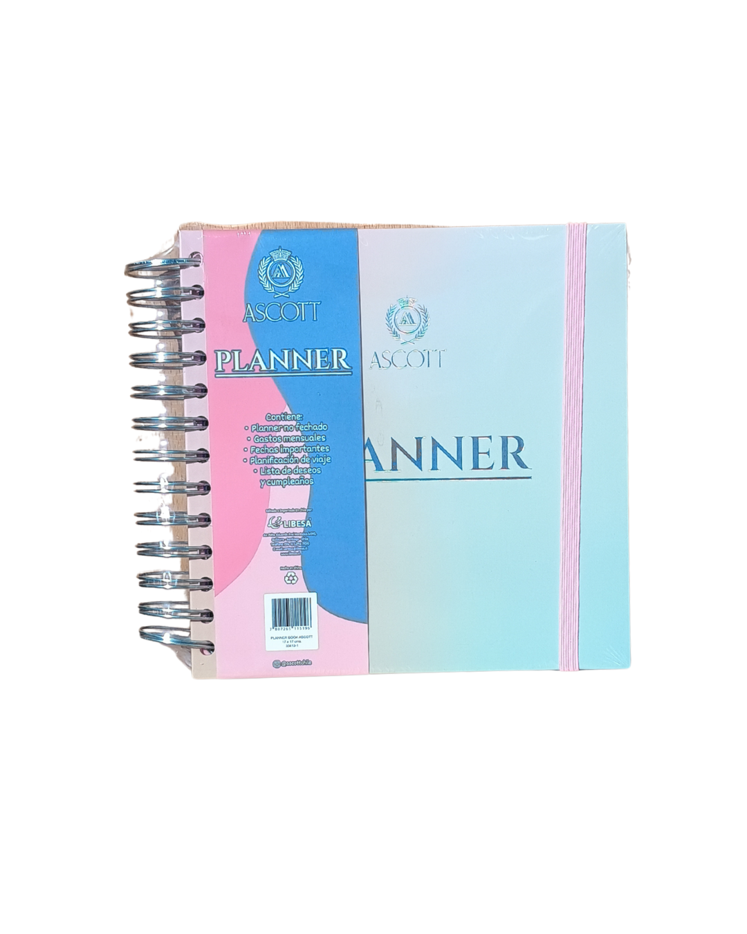 PLANNER ASCOTT BOOK 17X17 CM - Imagen 2