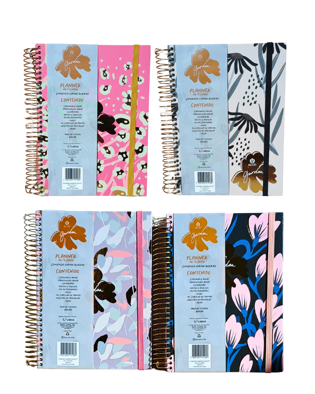 PLANNER ASCOTT GARDEN NO FECHADO