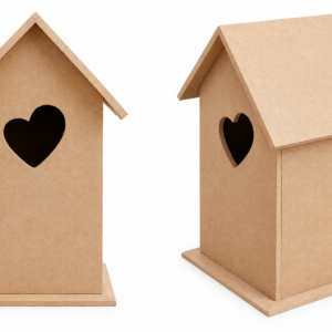 CASA MADERA AVE CORAZÓN 21X12,5