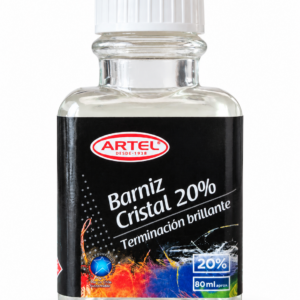 BARNIZ CRISTAL 20% ARTEL FRASCO 80ML