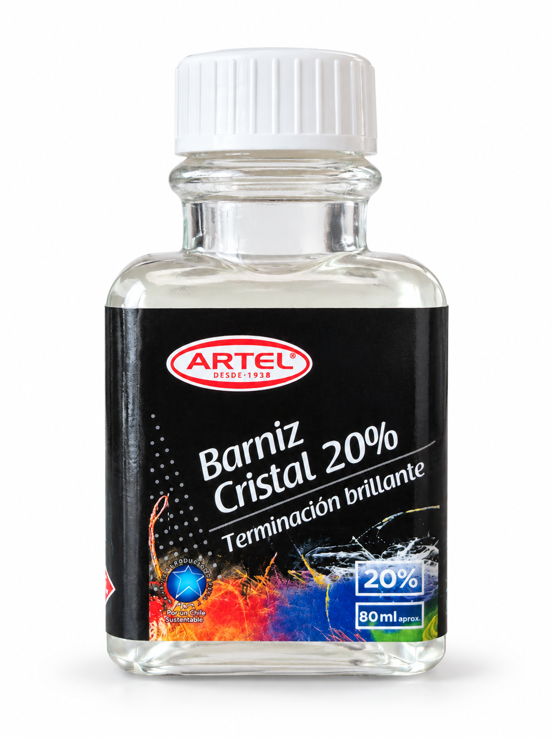 BARNIZ CRISTAL 20% ARTEL FRASCO 80ML