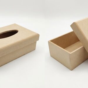 CAJA PAÑUELERA MADERA MDF
