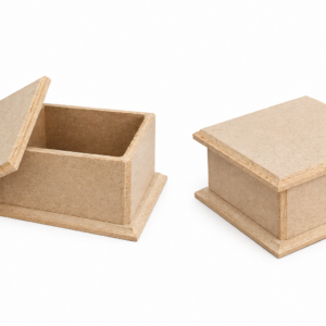 CAJA MADERA MDF CUADRADA 9X9 CM