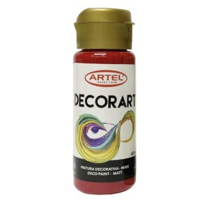 PINTURA DECORART ARTEL CARMÍN N°87 - 60ML