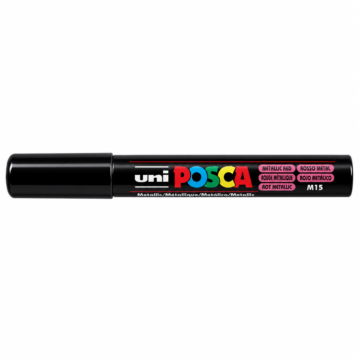MARCADOR ACRÍLICO POSCA 5M (1.8-2.5MM) ROJO METÁLICO