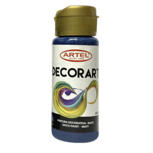 PINTURA DECORART ARTEL AZUL OSCURO N°45 FORMATO 60ML
