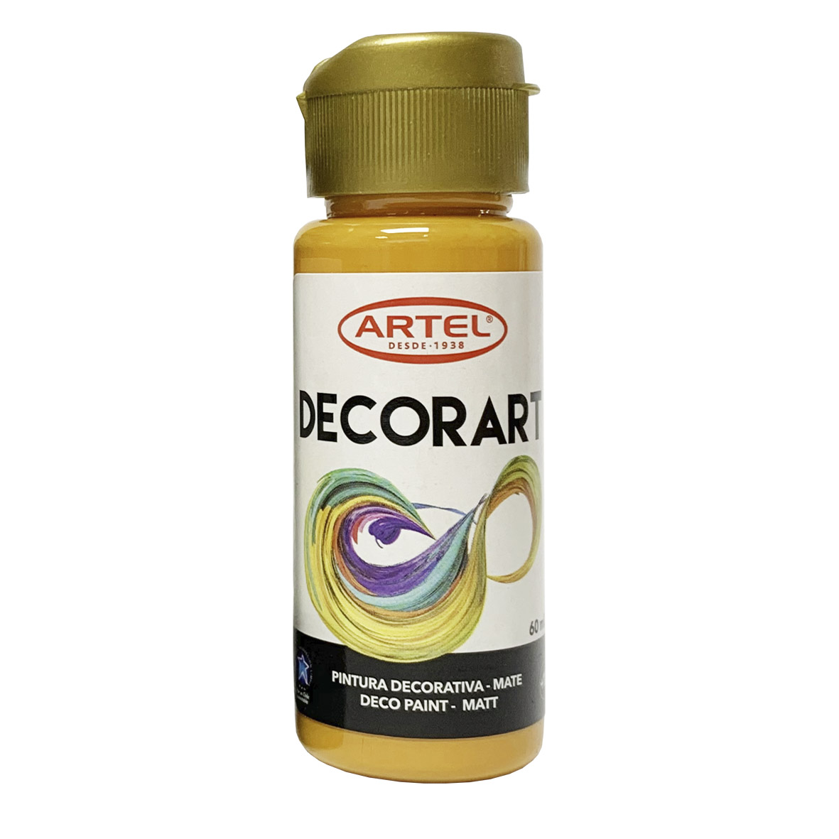 PINTURA DECORART ARTEL OCRE N°74 FORMATO 60ML