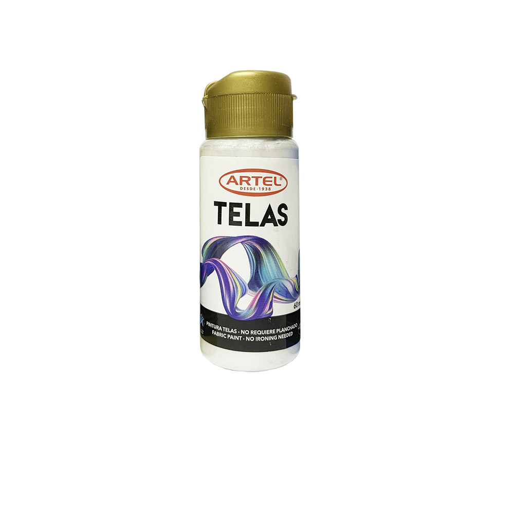 PINTURA TELAS ARTEL PLATA 95 - 60ML