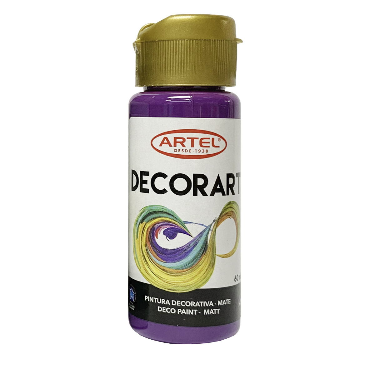 PINTURA DECORART ARTEL VIOLETA CARMIN N°47 FORMATO 60ML